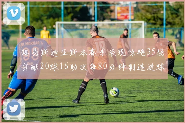路易斯迪亚斯本赛季表现惊艳35场贡献20球16助攻每80分钟制造进球